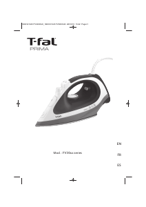 Manual de uso Tefal FV3080E0 Prima Plancha