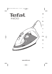 Brugsanvisning Tefal FV1114E1 Inicio Strygejern