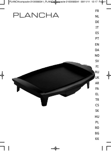 Használati útmutató Tefal CB501022 Asztali grillsütő