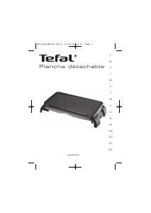 Manual de uso Tefal CB552025 Parrilla de mesa