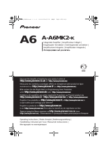 Manuale Pioneer A-A6MK2-K Amplificatore
