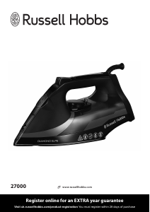 Manual Russell Hobbs 27000 Diamond Elite Iron