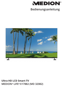 Bedienungsanleitung Medion LIFE X17882 (MD 32082) LED fernseher