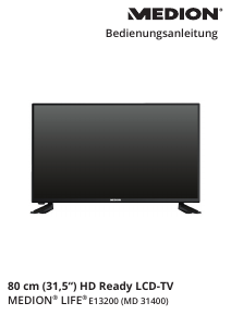 Bedienungsanleitung Medion LIFE E13200 (MD 31400) LED fernseher