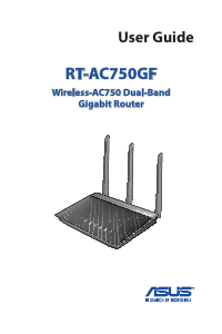 Manual Asus RT-AC750GF Router