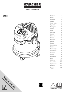 Manual de uso Kärcher WD 2 Aspirador