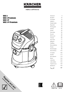 Manual Kärcher WD 3 Premium Aspirador