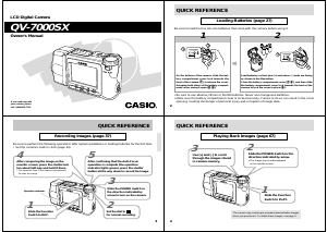 Handleiding Casio QV-7000SX Digitale camera