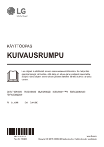 Brugsanvisning LG K0RV908N1W9 Tørretumbler