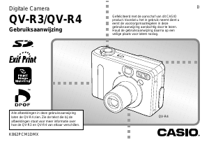 Handleiding Casio QV-R4 Digitale camera