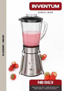 Mode d’emploi Inventum NB863 Blender