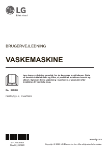 Brugsanvisning LG P4AMTN0W Vaskemaskine
