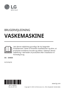 Brugsanvisning LG FV50VNS3E Vaskemaskine