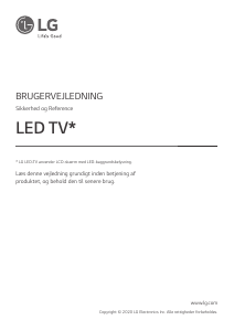 Brugsanvisning LG 65UN70006LA LED TV