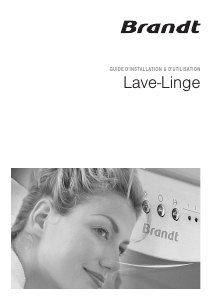 Mode d’emploi Brandt WTC6267F Lave-linge