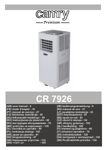 Manuál Camry CR 7926 Klimatizace