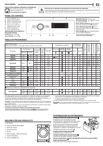 Manual de uso Whirlpool FFS 8248 W SP Lavadora
