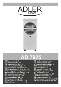 Priručnik Adler AD 7925 Klimatizacijski uređaj