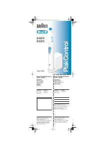 Bruksanvisning Braun D 6011 Oral-B Plak Control Eltandborste