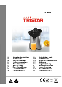 Εγχειρίδιο Tristar CP-2265 Αποχυμωτής