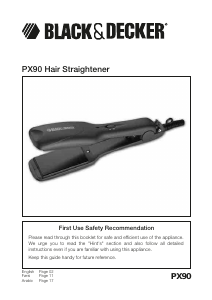 Bruksanvisning Black and Decker PX90 Plattång