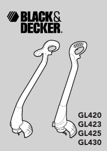 Manual Black and Decker GL423 Grass Trimmer