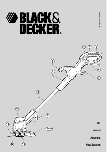 Manual Black and Decker GL651SB Grass Trimmer
