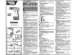 说明书 Black and Decker CDC1400 钻驱动器