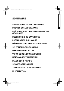 Mode d’emploi Laden EV 1009 Lave-linge