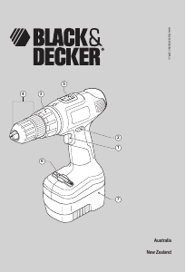 Handleiding Black and Decker EPC142K2 Schroef-boormachine