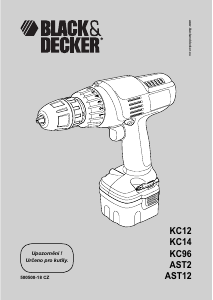 Manuál Black and Decker KC9682FK Akušroubovák