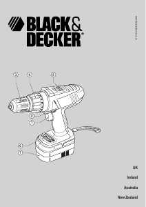 Handleiding Black and Decker PF128 Schroef-boormachine