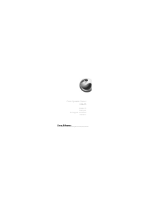 Manuale Sony Ericsson CSS-25 Sistema docking con altoparlanti