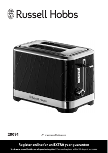 Manual Russell Hobbs 28091 Toaster