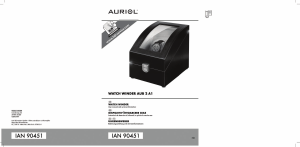 Handleiding Auriol IAN 90451 Horlogeopwinder