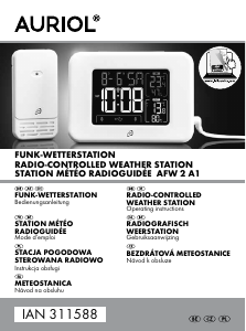 Mode d’emploi Auriol IAN 311588 Station météo