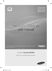 Manual Samsung SC07F70HV Vacuum Cleaner