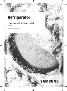 Manuale Samsung RZ32M7115S9 Congelatore