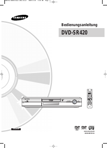 Bedienungsanleitung Samsung DVD-SR420 DVD-player
