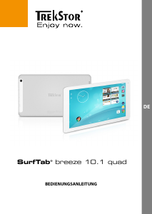 Bedienungsanleitung TrekStor SurfTab breeze 10.1 Quad Tablet