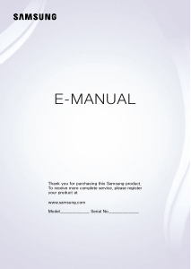 Manual Samsung UE65JS9590Q LED Television