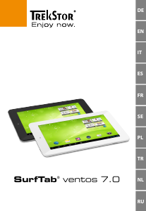 Manual TrekStor SurfTab ventos 7.0 Tablet