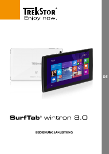 Bedienungsanleitung TrekStor SurfTab wintron 8.0 Tablet