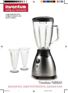 Mode d’emploi Inventum NB860 Blender