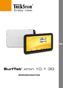 Bedienungsanleitung TrekStor SurfTab xiron 10.1 3G Tablet