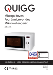 Handleiding Quigg MG12-A Magnetron