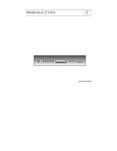 Manuale Smeg DWF410WH Lavastoviglie