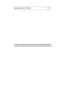Manuale Smeg WT1123-1 Lavastoviglie
