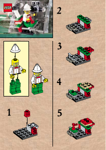Manual de uso Lego set 5904 Adventurers Microcopter
