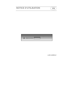 Mode d’emploi Smeg DWD409SS Lave-vaisselle